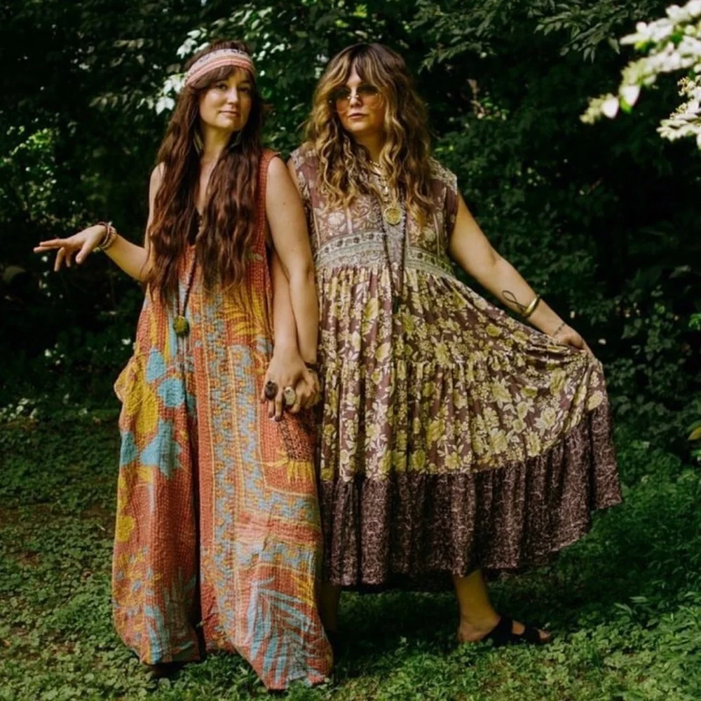 Kantha Bae Harmony Bohemian Wide-Leg Jumpsuit - Picture 10 of 14